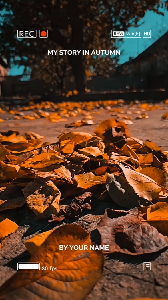 My Story In Autumn