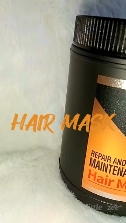 Máscara de cabelo do produto