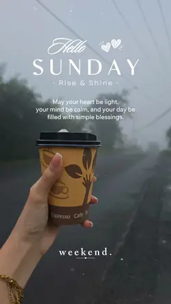 Calm Sunday 🍃
