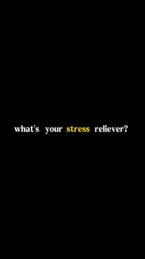 Un anti-stress?