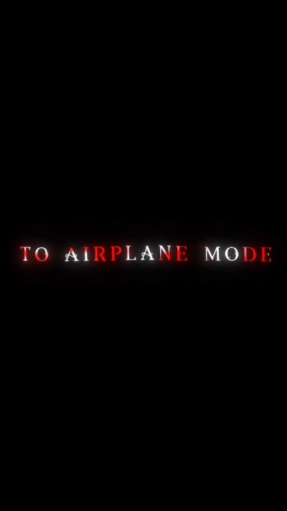 Modo avión aéreo