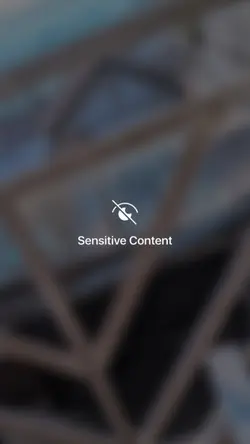 sensitif conten