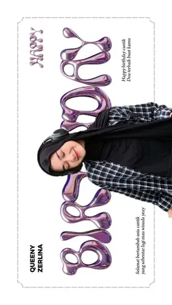 happy birthday frame