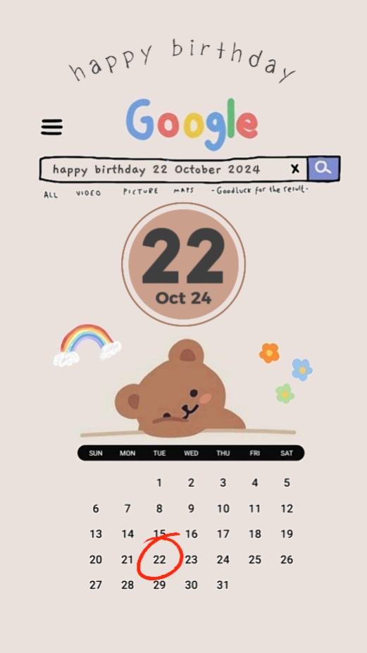 22 October 2024 HBD
