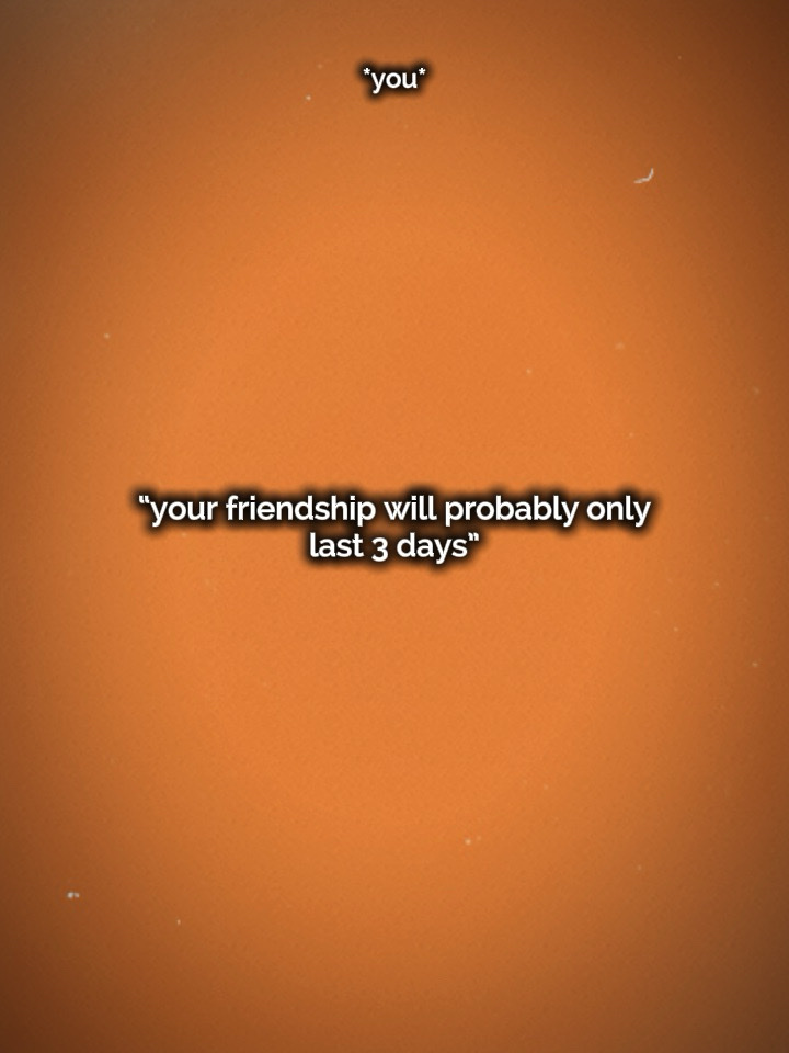 Friendship