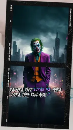 The Joker Once Said?