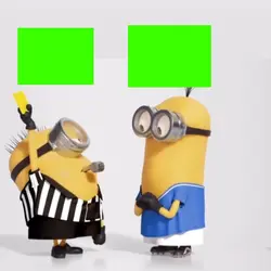 Minion yellow card