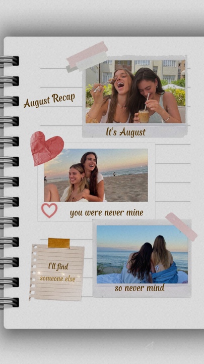 Scrapbook August✨🌸
