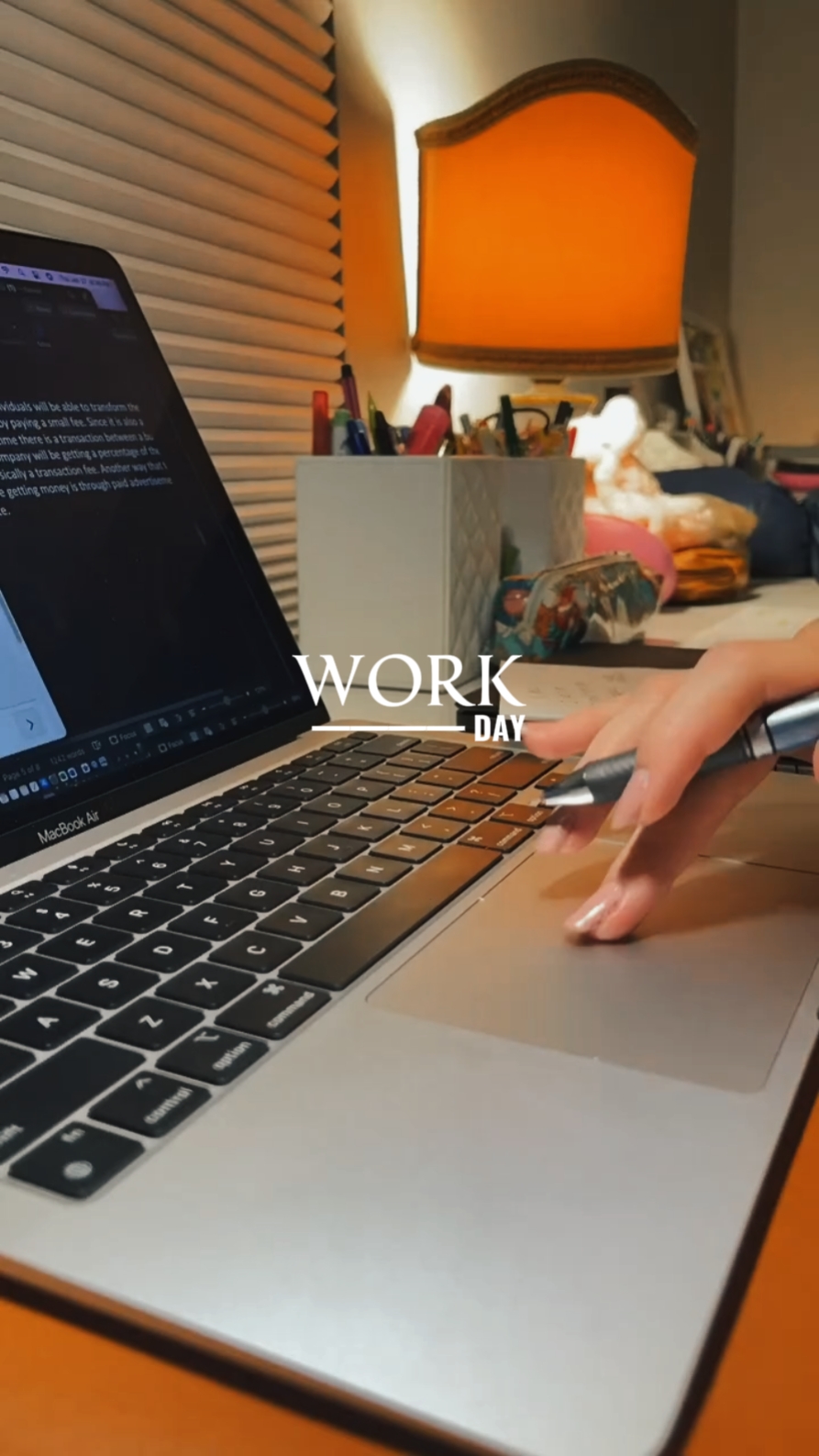 Journée de travail