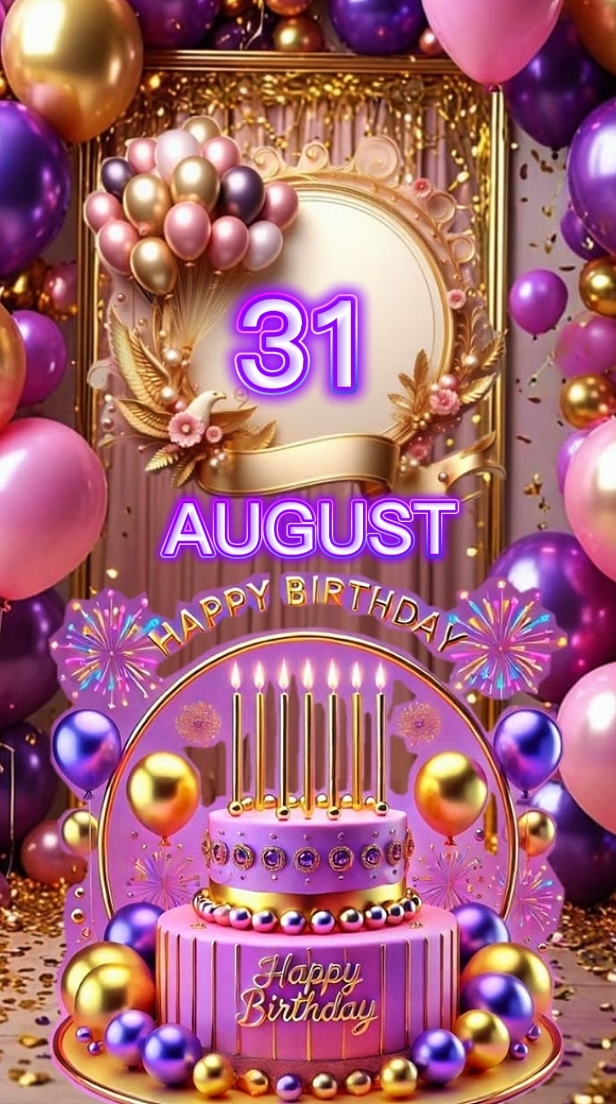 HBD 31 AOÛT 