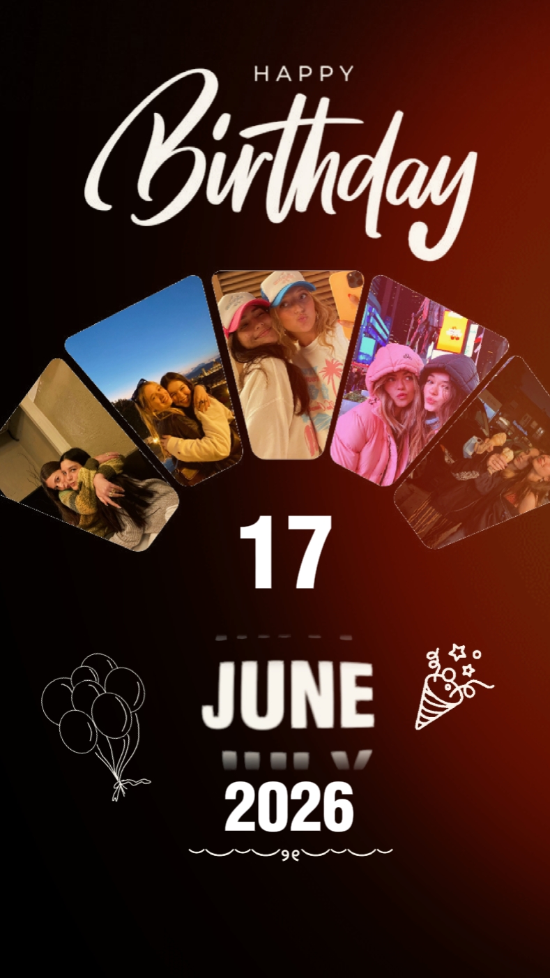 BDAY 17 JUNE 2026