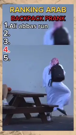 Arab Backpack Prank