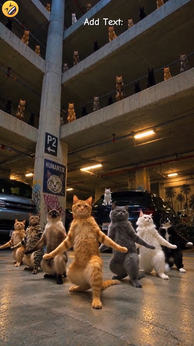Dance cat Trend 