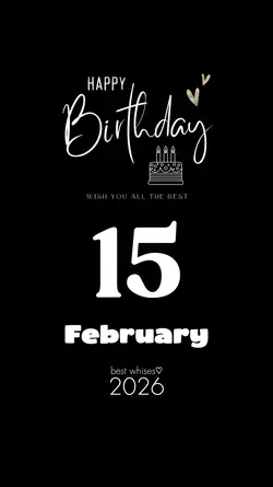 FEBRUARY 15 BIRTHDAY
