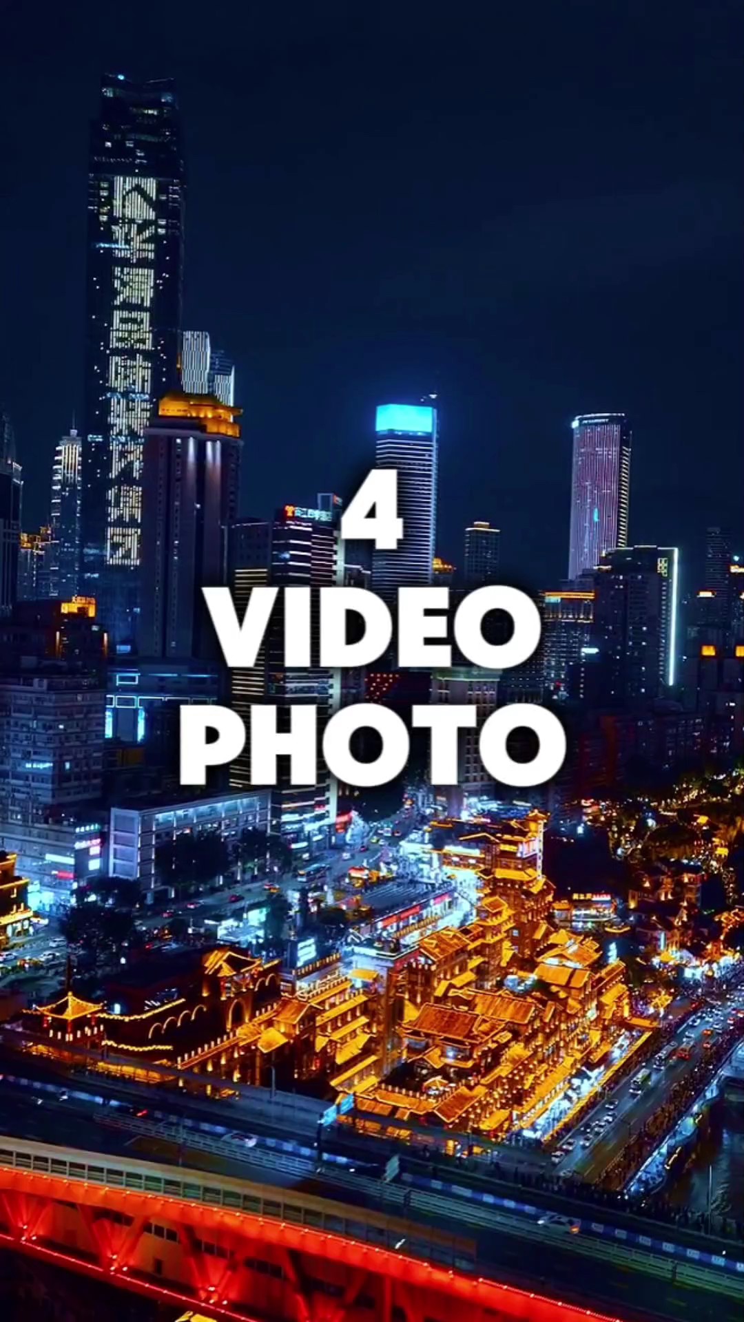 4 videos o fotos