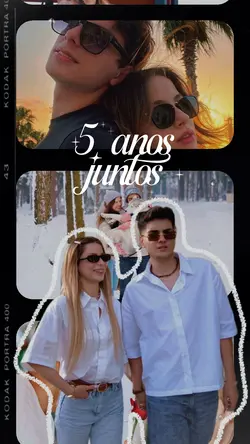 5 anos juntos
