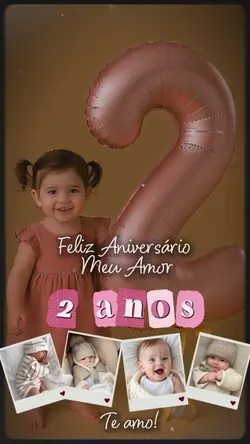 Aniversário 2 anos