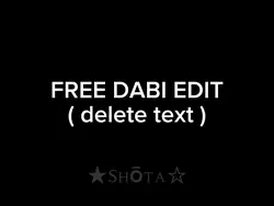 Free edit