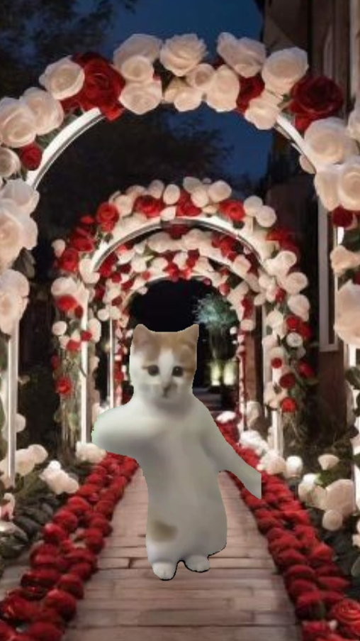 cat dancing meme