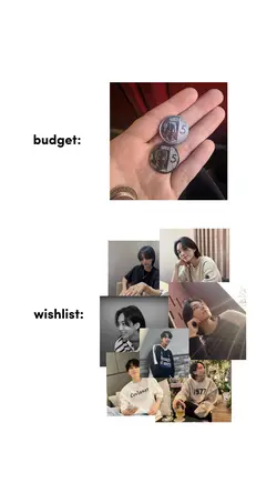 budget vs. wishlist