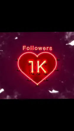 1k followers celebra