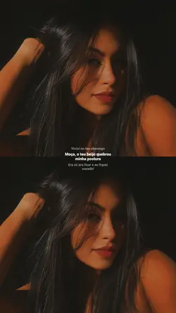 moça do cabelo preto