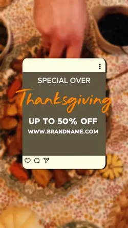 Thanksgiving Sale 
