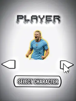 Player football tren