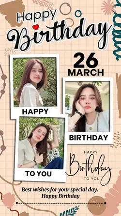 26 MARCH BIRTHDAY