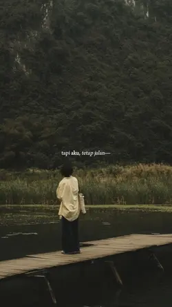 Aku jalan pelan pela