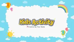 Kids Activity