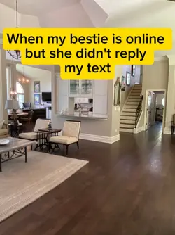 but she didn't reply