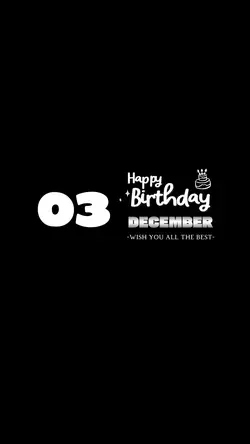 Hbd 03 December 2025