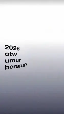 2026 UMUR BERAPA