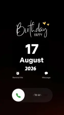 Hbd 17 August 2026 