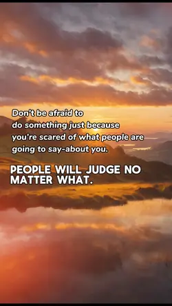 Don't be afraid 