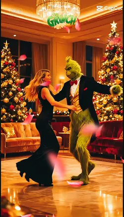 grinch xmas dance