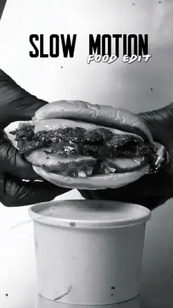 Slow mo food 