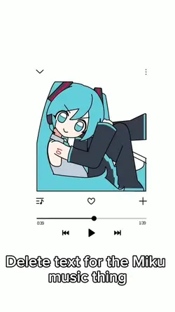 Miku playlist thing