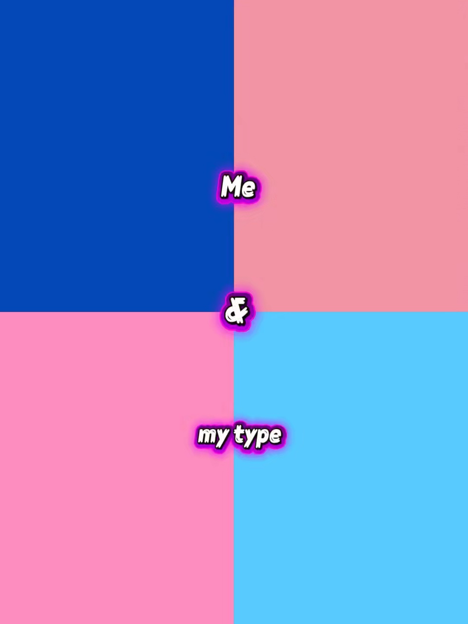 Ich und mein Typ