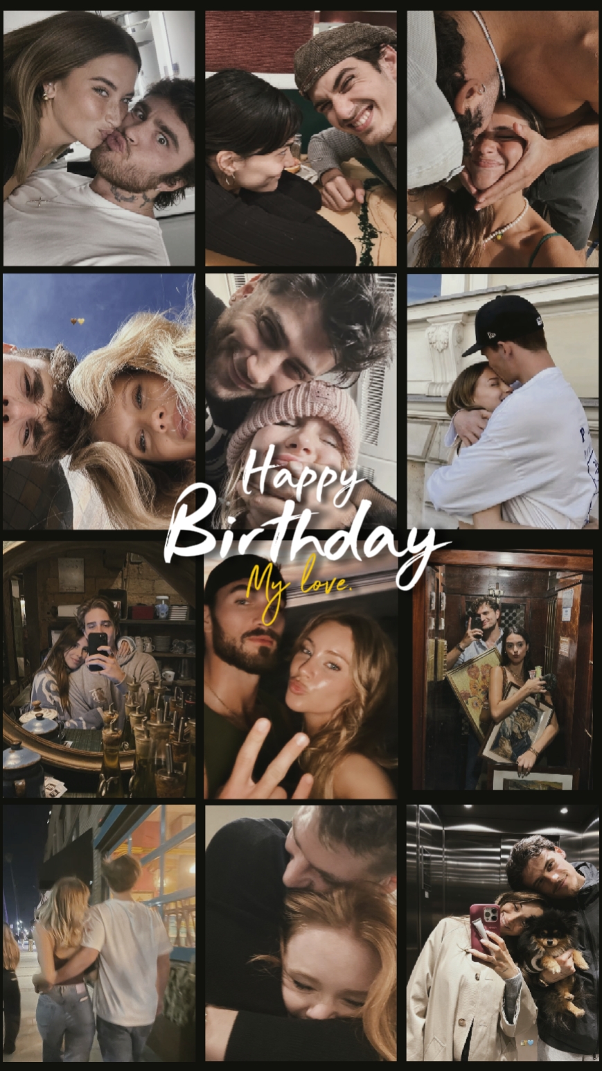 Birthday my love.
