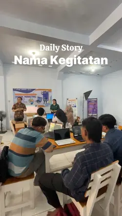 VLOG STORY KEGIATAN