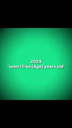 I'll be 60 years old