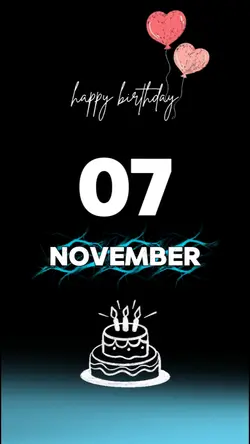 Birthday November 7