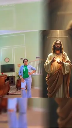 Jesus hug 