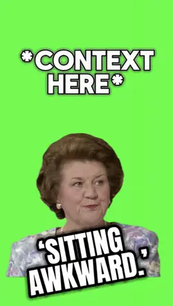 ‘SITTING AWKWARD’