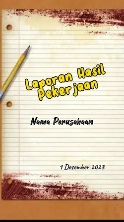 laporan pekerjaan