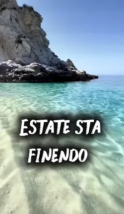 Estate sta finendo