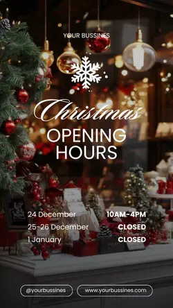 christmas open hours