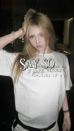 SAY SO 
